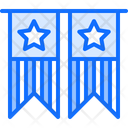 پیش‌نمایش فایل pennant-america-flag-5924925 از پک ایالات متحده آمریکا