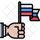 پیش‌نمایش فایل russian-hand-flag-5924605 از پک روسیه