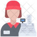 پیش‌نمایش فایل female-cashier-5933229 از پک فست فود