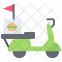 پیش‌نمایش فایل moped-burger-delivery-5933243 از پک فست فود