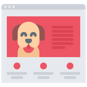 پیش‌نمایش فایل dog-website-browser-5917942 از پک نمایش سگ