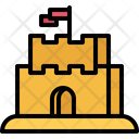 پیش‌نمایش فایل sand-castle-flag-5911460 از پک ساحل