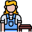 پیش‌نمایش فایل female-carpenter-5929899 از پک میز