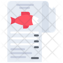 پیش‌نمایش فایل fish-invoice-5935317 از پک غذاهای دریایی