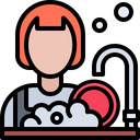 پیش‌نمایش فایل dish-washing-woman-5935418 از پک رستوران