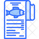 پیش‌نمایش فایل fish-invoice-5935268 از پک غذاهای دریایی