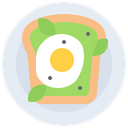 پیش‌نمایش فایل toast-fried-eggs-5935744 از پک غذا