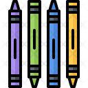 پیش‌نمایش فایل crayon-32 از پک صنایع دستی