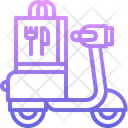 پیش‌نمایش فایل delivery-scooter-1555621 از پک تحویل غذا