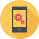 پیش‌نمایش فایل app-optimization-seo-business-startup-1 از پک آیکن‌های فلت دایره‌ای کسب‌وکار و سئو
