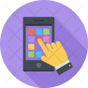 پیش‌نمایش فایل app-seo-business-startup-optimization-1 از پک آیکن‌های فلت دایره‌ای کسب‌وکار و سئو