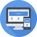 پیش‌نمایش فایل responsive-web-design-seo-business-startup-optimization-1 از پک آیکن‌های فلت دایره‌ای کسب‌وکار و سئو