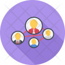 پیش‌نمایش فایل social-networks-seo-business-startup-optimization-1 از پک آیکن‌های فلت دایره‌ای کسب‌وکار و سئو