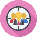 پیش‌نمایش فایل target-auditory-seo-business-startup-optimization-1 از پک آیکن‌های فلت دایره‌ای کسب‌وکار و سئو