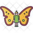 پیش‌نمایش فایل butterfly-268 از پک هالووین - خطی توپر