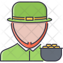 پیش‌نمایش فایل leprechaun-59 از پک هالووین - خطی توپر