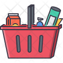 پیش‌نمایش فایل food-basket از پک فروشگاه - خطی توپر