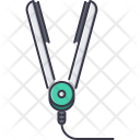 پیش‌نمایش فایل hair-straightener-14 از پک زیبایی - خطی توپر