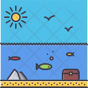 پیش‌نمایش فایل fish-stand از پک سفر - خطی توپر