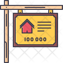 پیش‌نمایش فایل for-sale-sign از پک Real Estate Filled Outline 