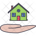 پیش‌نمایش فایل handover-home از پک Real Estate Filled Outline 