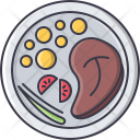 پیش‌نمایش فایل meal-78 از پک رستوران - خطی توپر