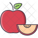 پیش‌نمایش فایل apple-697 از پک غذا - خطی توپر