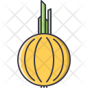 پیش‌نمایش فایل onion-97 از پک غذا - خطی توپر