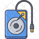 پیش‌نمایش فایل external-hard-disk-1 از پک کامپیوتر - خطی توپر