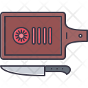 پیش‌نمایش فایل chopping-board-5 از پک آشپزخانه - خطی توپر