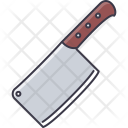 پیش‌نمایش فایل cleaver-knife از پک آشپزخانه - خطی توپر