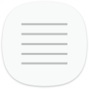پیش‌نمایش فایل vertical-text از پک آیکون برای گلکسی S8 | S8+ (رایگان)