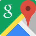 پیش‌نمایش فایل google-map از پک مجموعه آیکون وب سایت های اصلی - رایگان