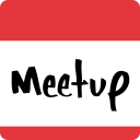 پیش‌نمایش فایل meetup-3 از پک مجموعه آیکون وب سایت های اصلی - رایگان
