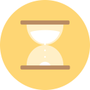 پیش‌نمایش فایل hourglass-187 از پک آیکون های فلت بزرگ