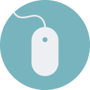 پیش‌نمایش فایل mouse-398 از پک آیکون های فلت بزرگ