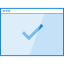 پیش‌نمایش فایل approve-window از پک تصاویر خطی