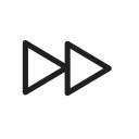 پیش‌نمایش فایل fast-forward-button از پک رابط کاربری ترد رایگان