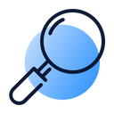 پیش‌نمایش فایل magnifying-glass-1445613 از پک سئو و وب