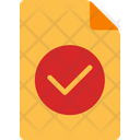 پیش‌نمایش فایل correct-document-2776843 از پک آموزش آنلاین