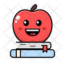 پیش‌نمایش فایل apple-with-book-4367648 از پک آموزش بانمک