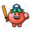 پیش‌نمایش فایل cute-tomato-as-a-baseball-player-4443261 از پک گوجه فرنگی بامزه