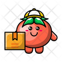 پیش‌نمایش فایل cute-tomato-as-a-courier-4443264 از پک گوجه فرنگی بامزه