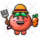 پیش‌نمایش فایل cute-tomato-as-a-farmer-4443265 از پک گوجه فرنگی بامزه