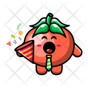 پیش‌نمایش فایل cute-tomato-happy-with-confetti-4443280 از پک گوجه فرنگی بامزه