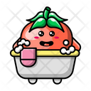 پیش‌نمایش فایل cute-tomato-is-bathing-4443289 از پک گوجه فرنگی بامزه