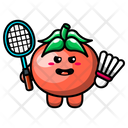 پیش‌نمایش فایل cute-tomato-playing-badminton-4443292 از پک گوجه فرنگی بامزه