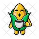 پیش‌نمایش فایل cute-corn-drinking-coffee-4443178 از پک ذرت ناز