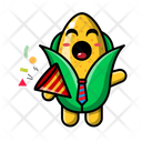 پیش‌نمایش فایل cute-corn-happy-with-confetti-4443185 از پک ذرت ناز