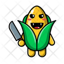 پیش‌نمایش فایل cute-corn-holding-a-knife-4443186 از پک ذرت ناز